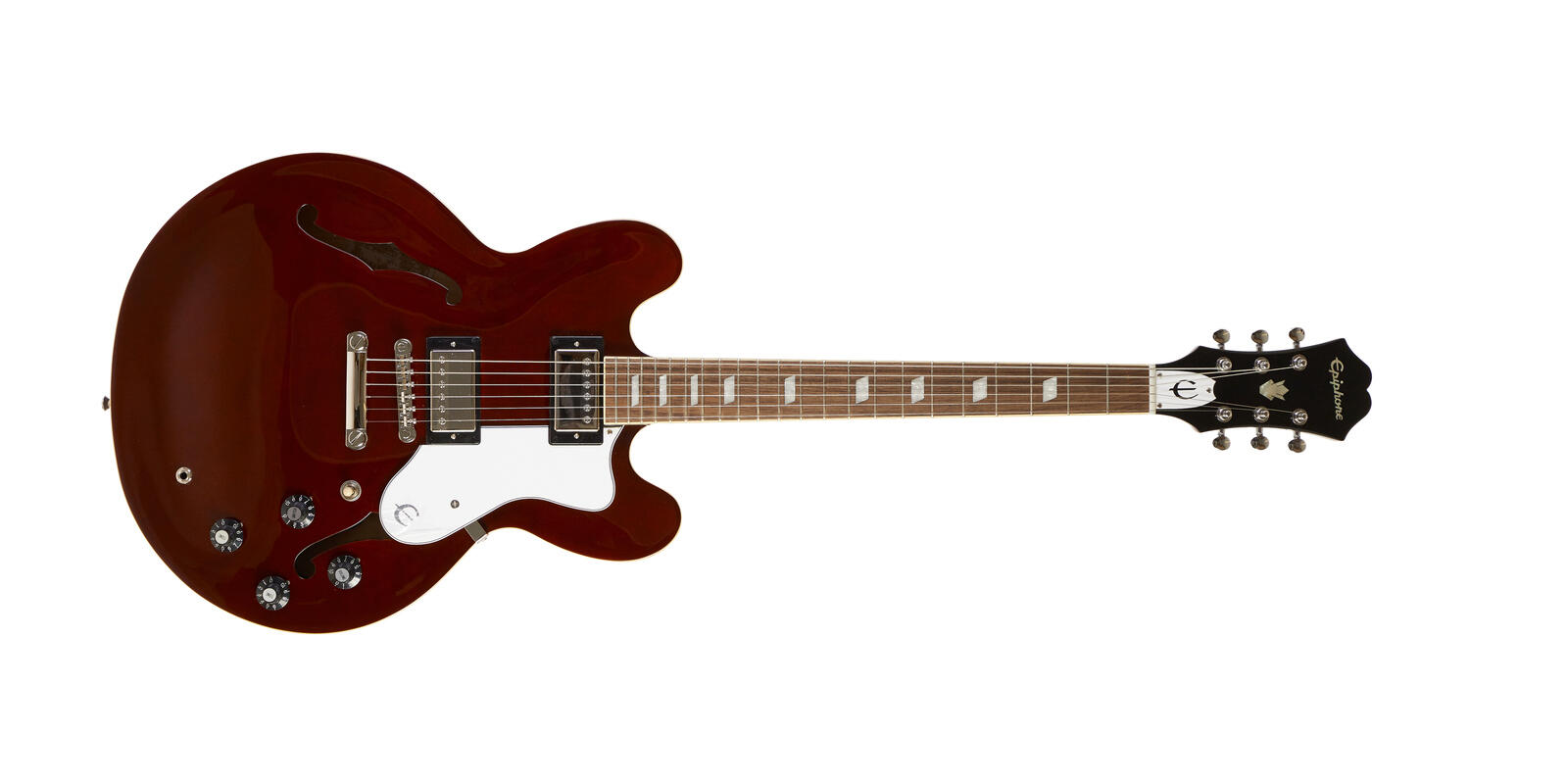 Epiphone Noel Gallagher Riviera Dark Wine Red - Guitar Village