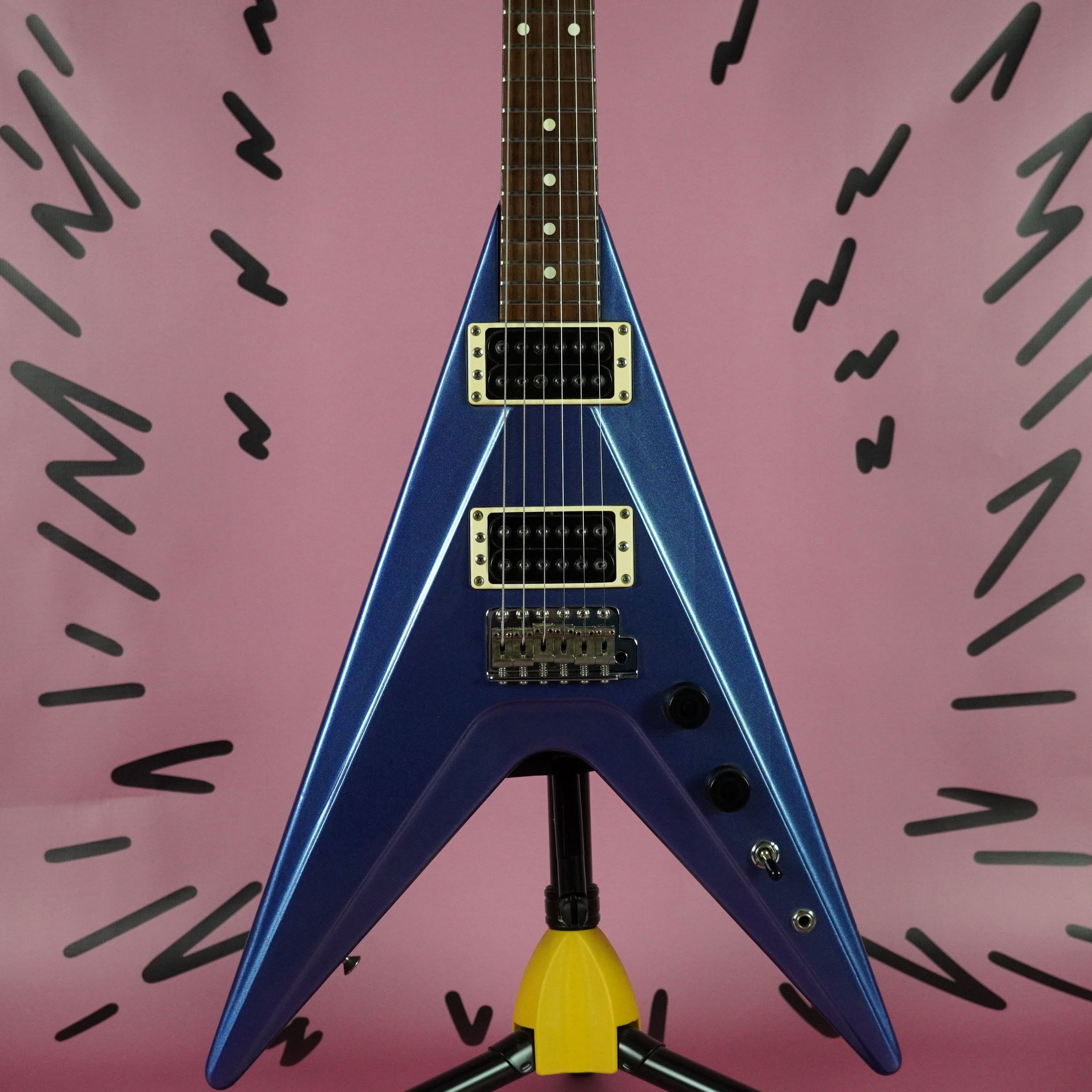 レ*ド様 ジャパンヴィンテージ改Greco Flying V(グレコ フライ レ