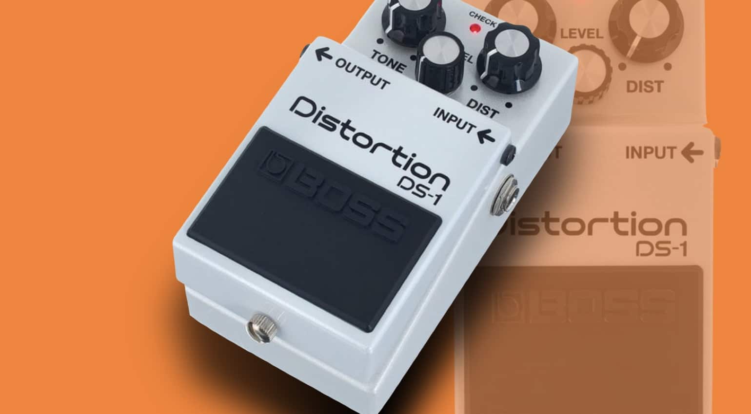 BOSS Distortion DS-1WHパールホワイト限定品 BOSS DS-1-WH 【2024年