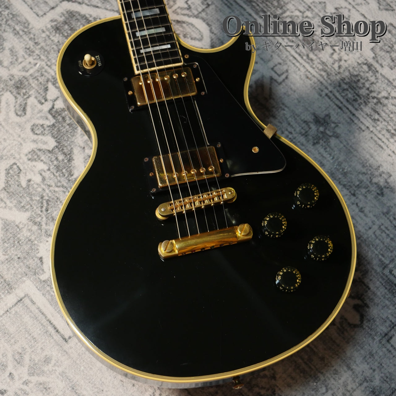 VINTAGE 1979 Gibson Les Paul Custom Ebony – ギターバイヤー増田の
