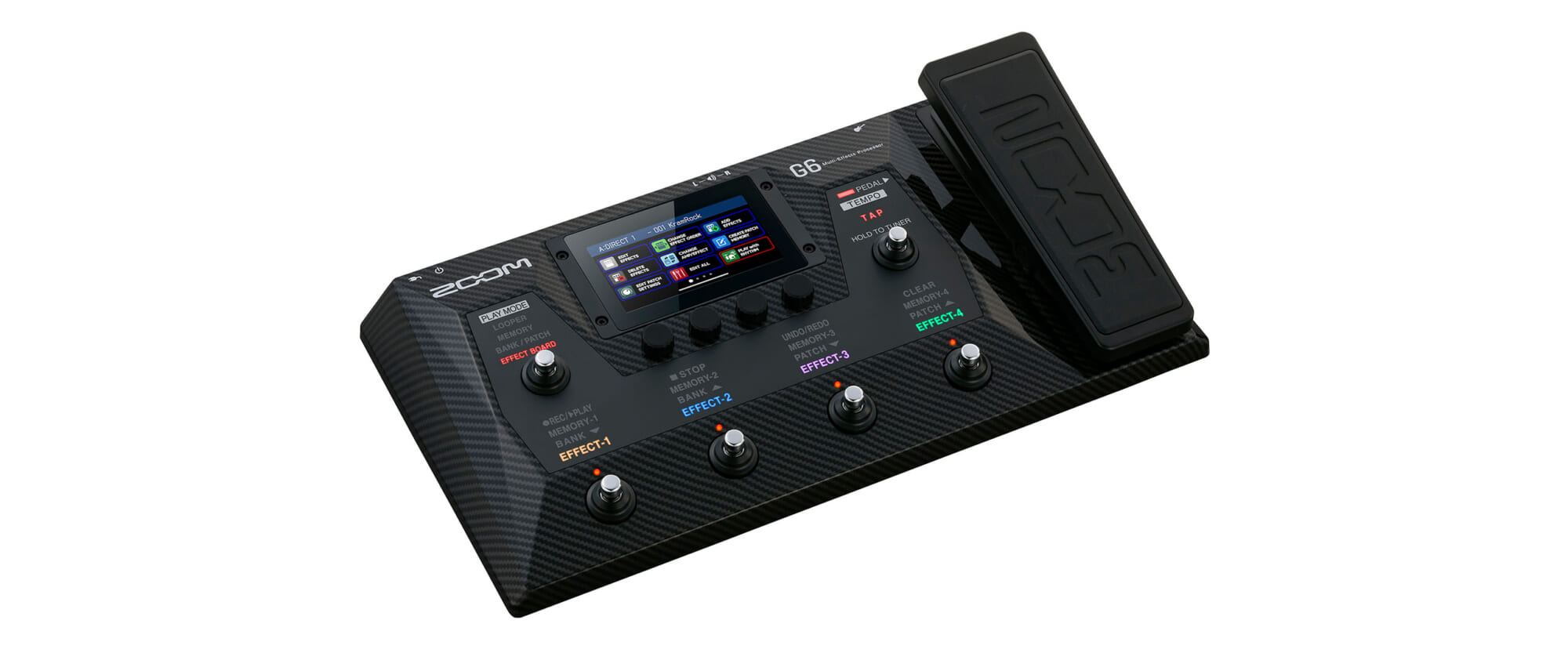 フラッグシップ・モデルG11の技術を継承したZOOMの新たなギター用