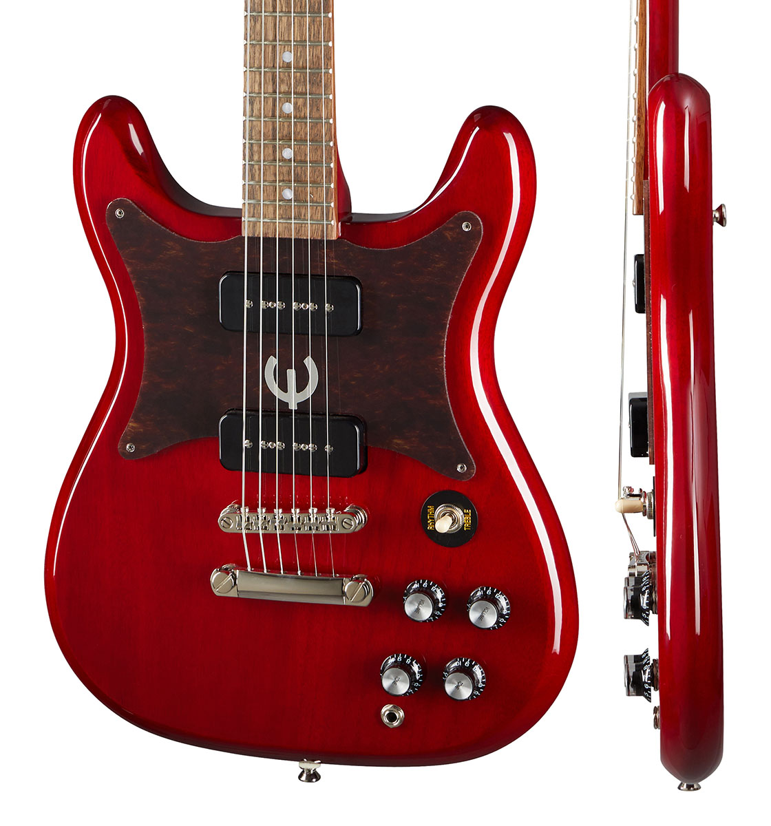 エピフォンのコロネット、ウィルシャー、クレストウッド・カスタムが