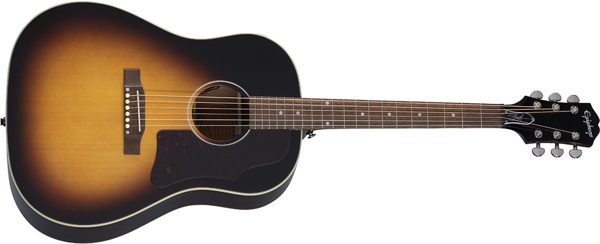 スラッシュの愛器を基に作られたレス・ポールとJ-45エピフォンより