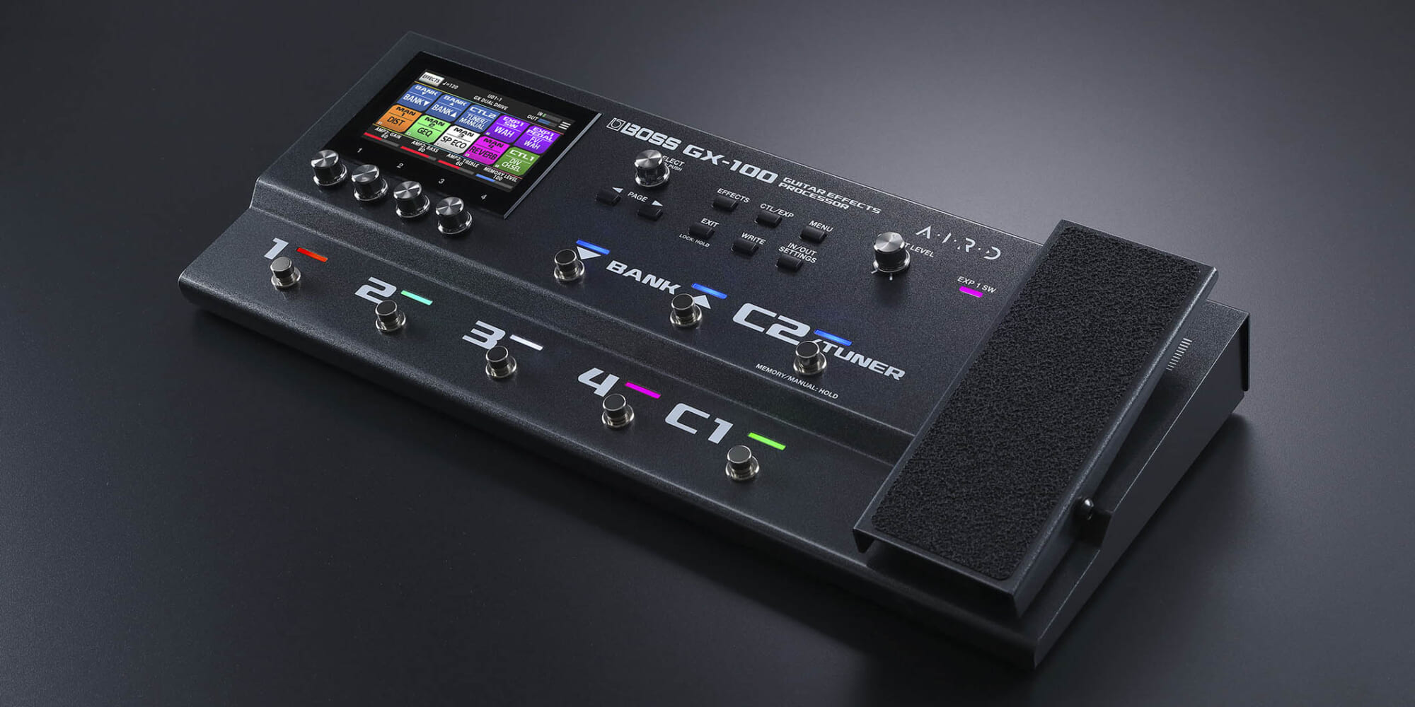 高品位なサウンドと高い汎用性を備えたBOSSの新たなマルチ