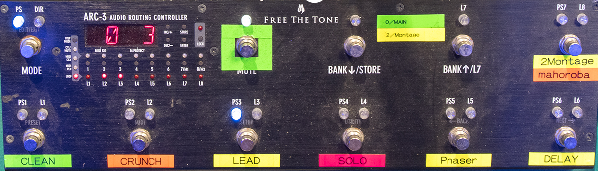 HIROKAZ＆RYU-TAのアグレッシブなプレイを可能にする最新エフェクター