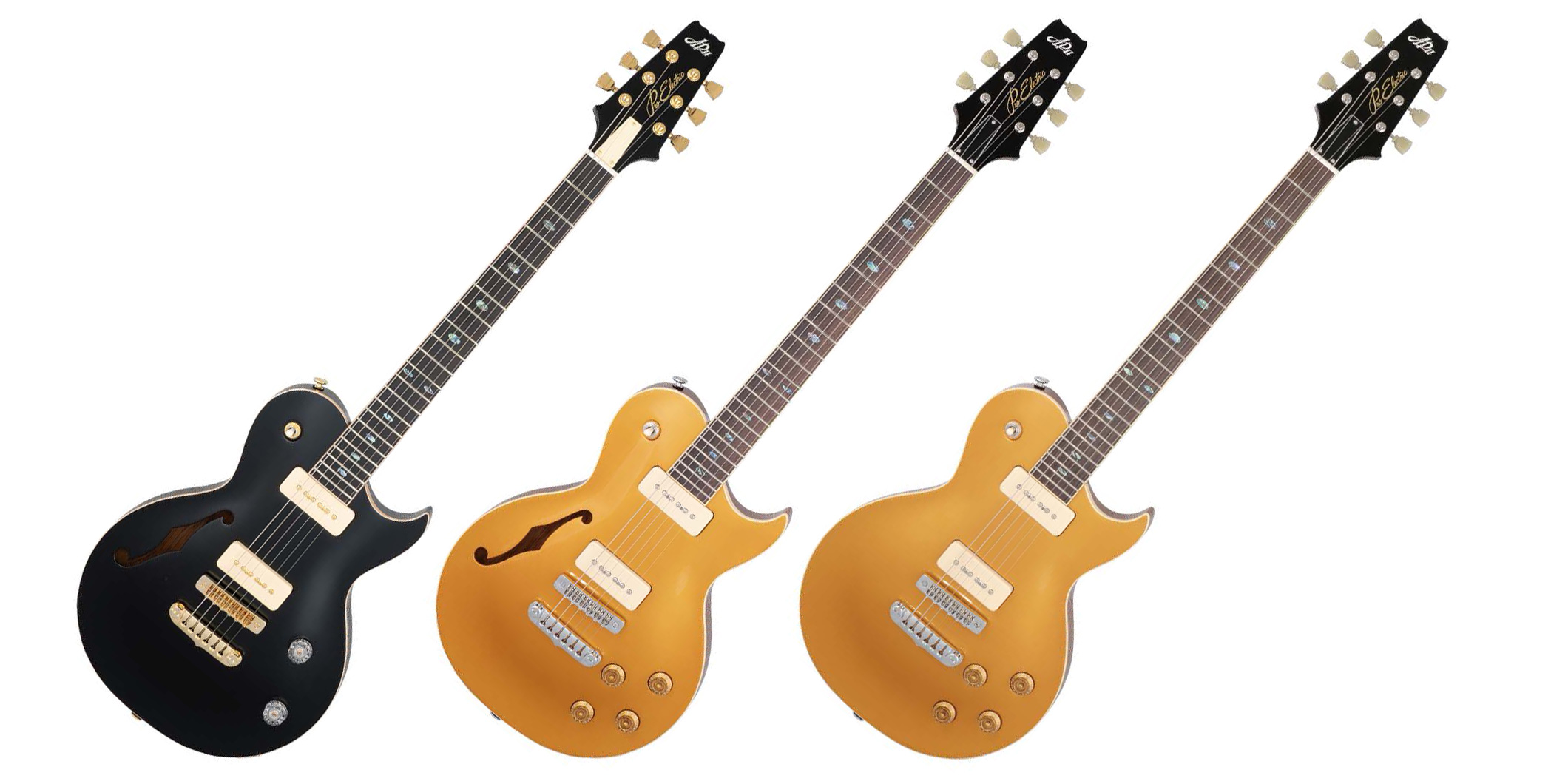 ARIA CUSTOM SHOPのAPIIブランドより、PEモデルの新製品が3機種登場