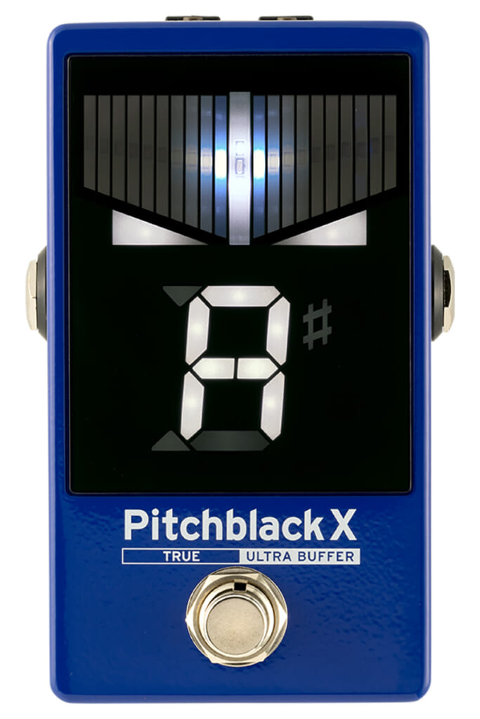 コルグ、ペダル型チューナー“Pitchblack X”の新色モデルを発表
