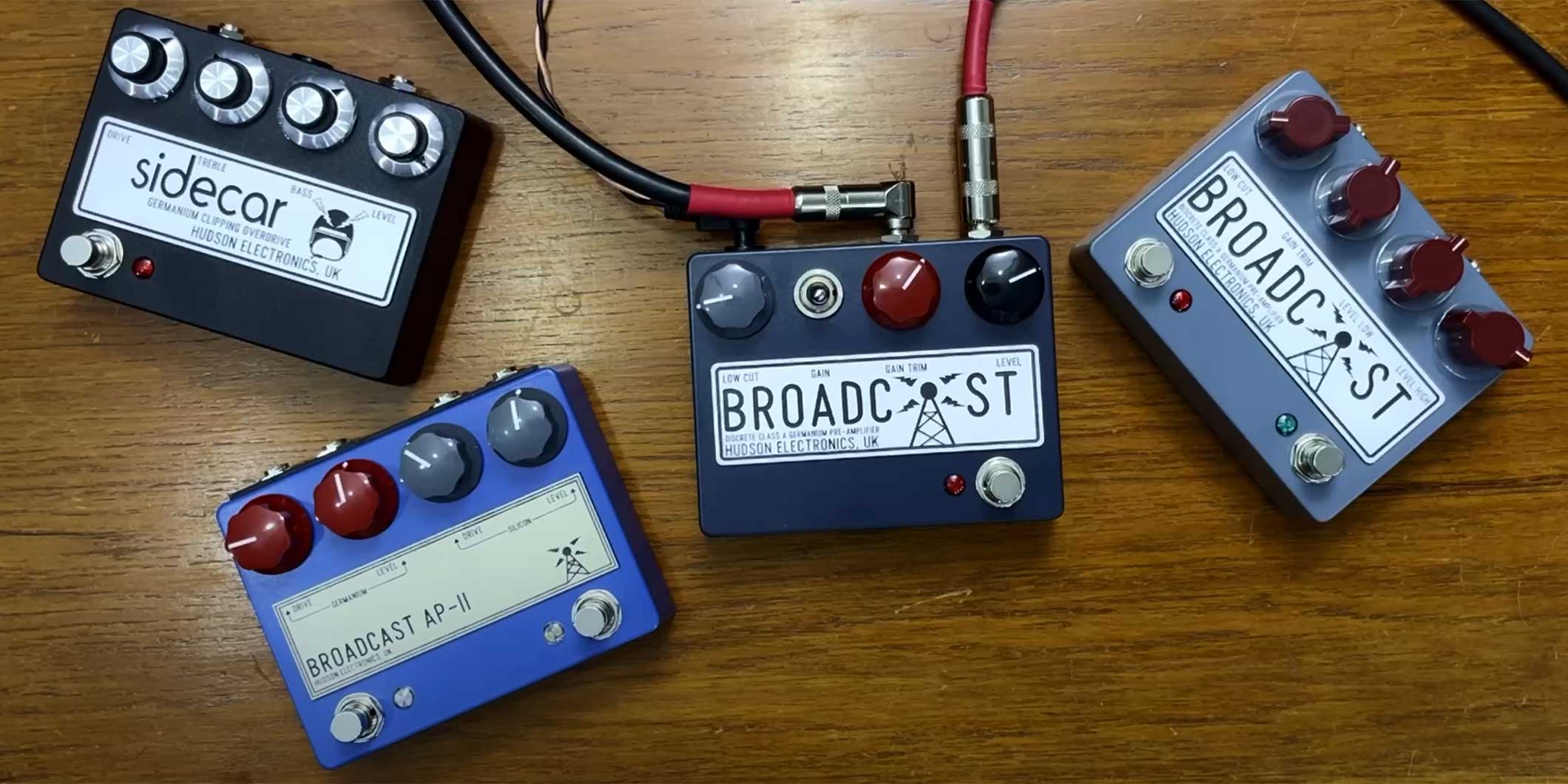 ブースター、オーバードライブ、ファズを専門とするイギリスのペダル