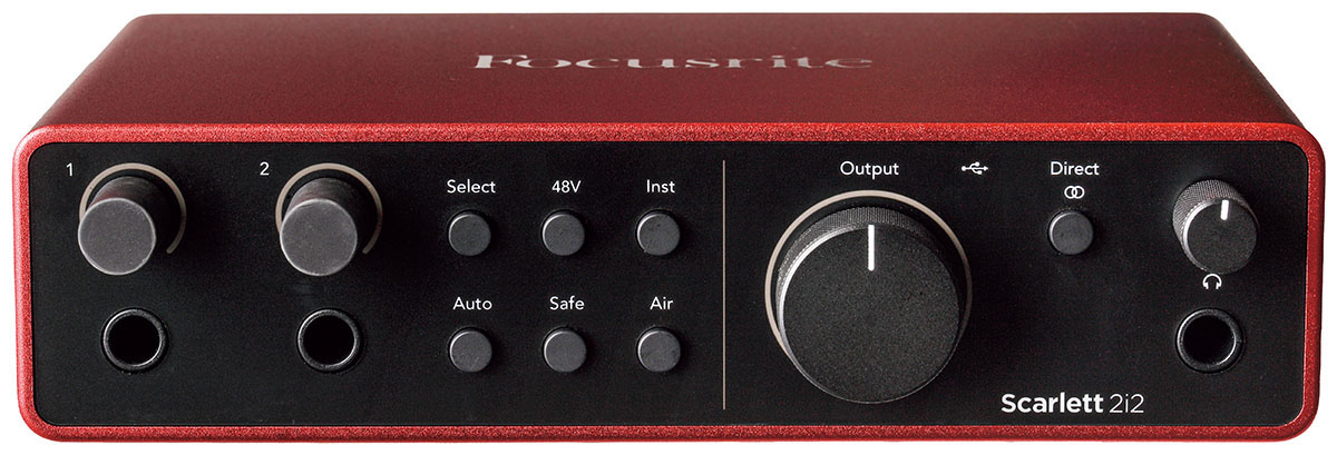 Focusrite／Scarlett 2i2 4th Gen〜ギタリストに贈るオーディオ