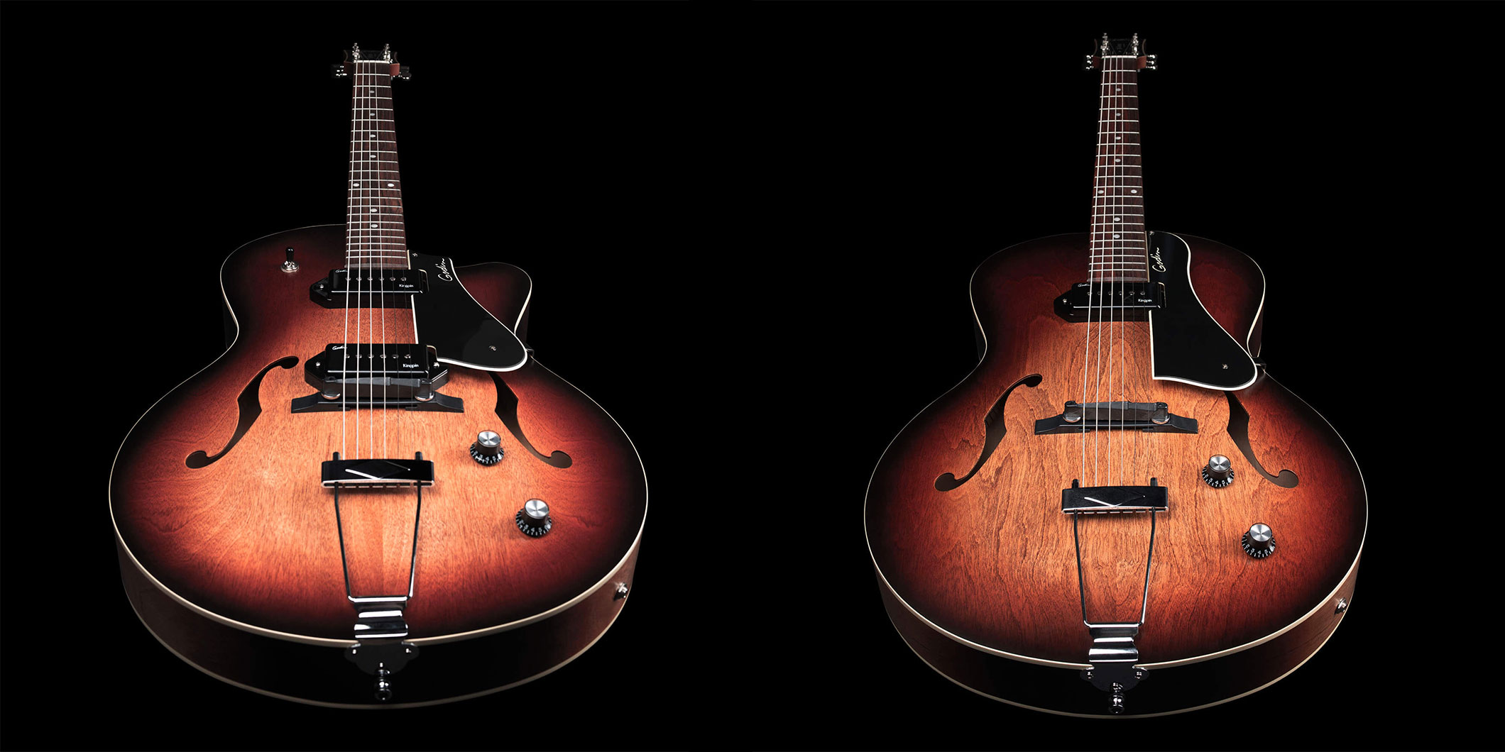 Godin Guitars、Kingpin P90ピックアップ搭載のフル・アコースティック
