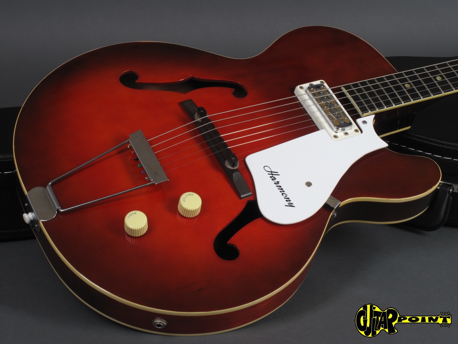 1967 Harmony H53-1 “Rocket” – Redburst (Made in USA) – GuitarPoint