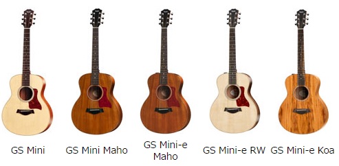 アコースティックギター】Taylor人気のミニギター “GS Mini” にWalnut