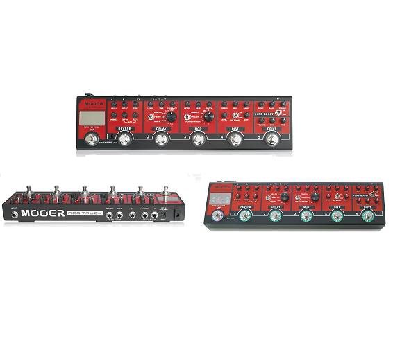 マルチエフェクター】MOOER コンパクト感覚で使えるプリセット可能な
