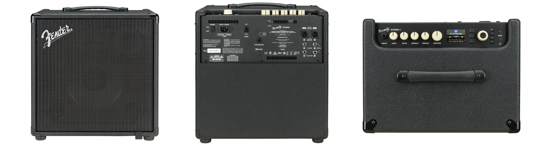 5*z様 Fender rumble studio 40 フットスイッチ付き 新フットスイッチ