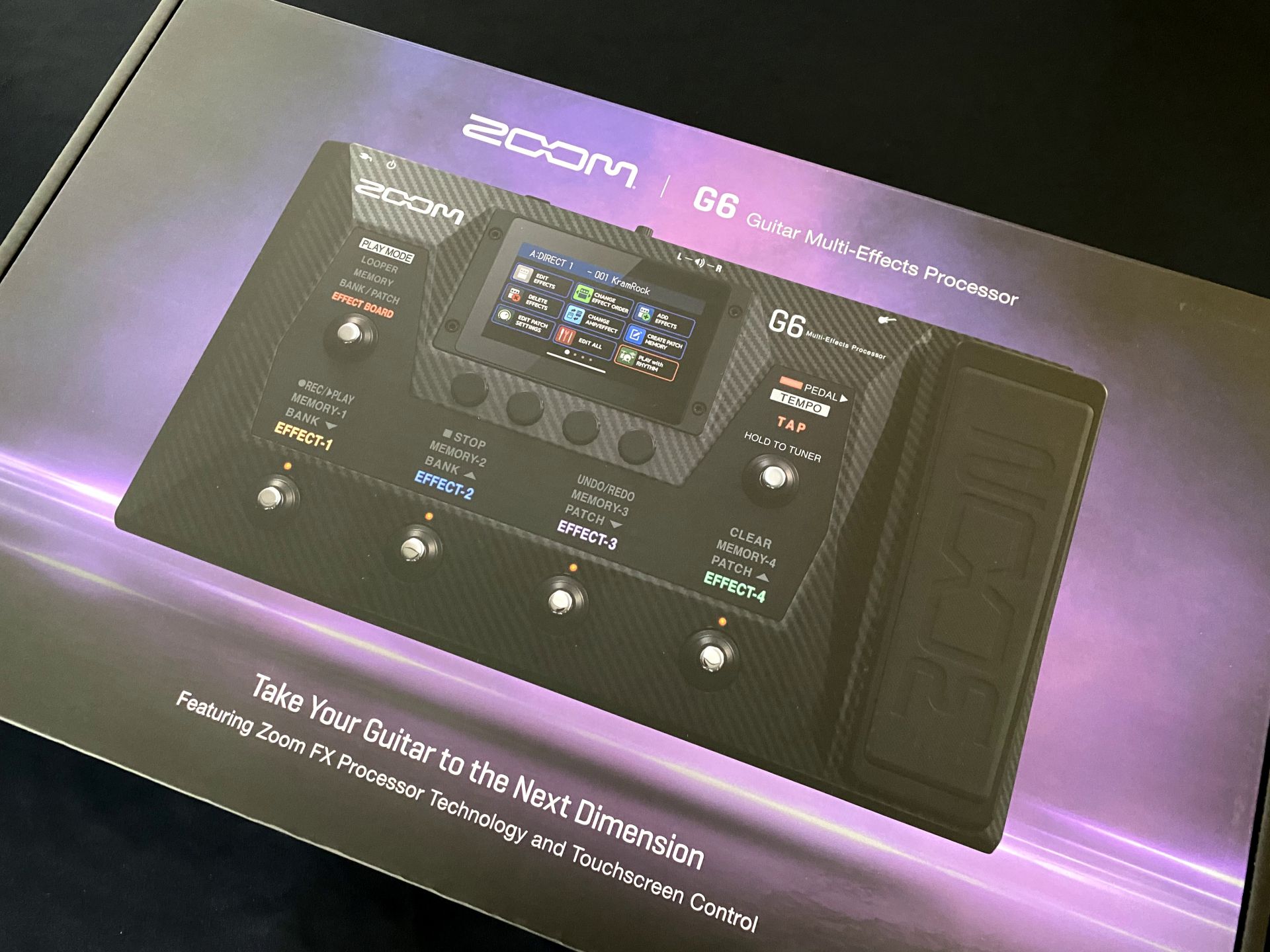 新製品レビュー】話題のマルチエフェクターZOOM/G6試してみました