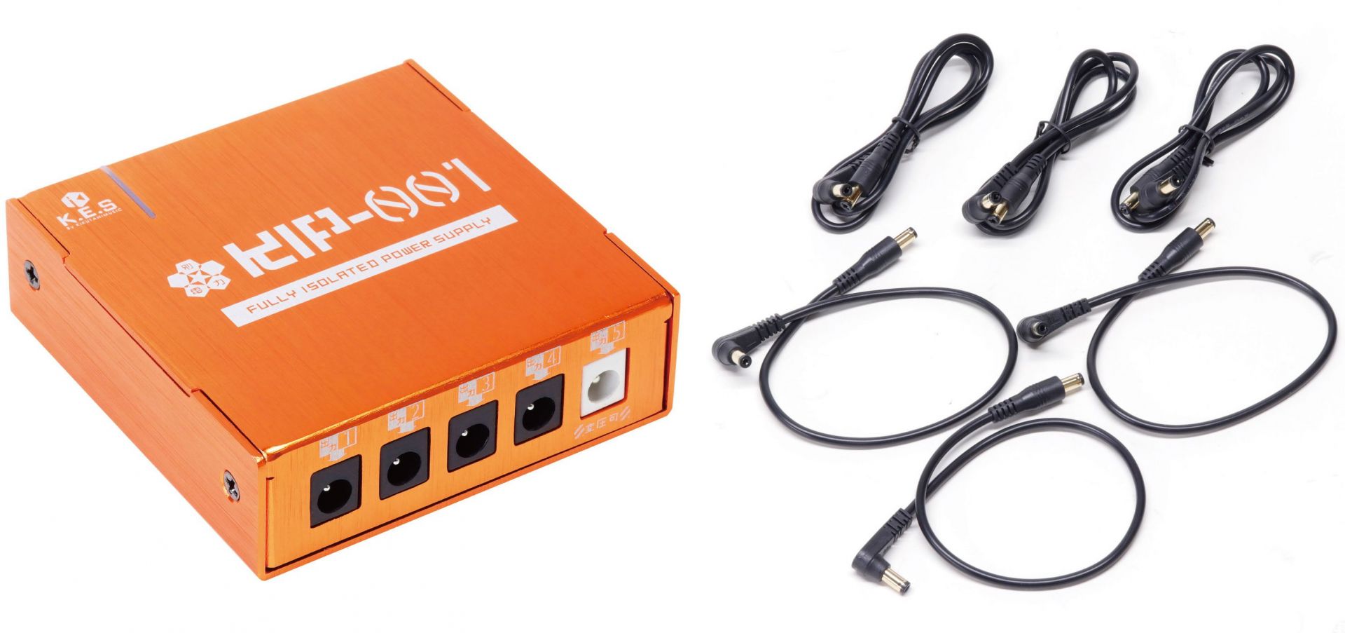 K.E.S KIP-001｜フルアイソレーテッドで連結可能、無負荷時電圧9.4V