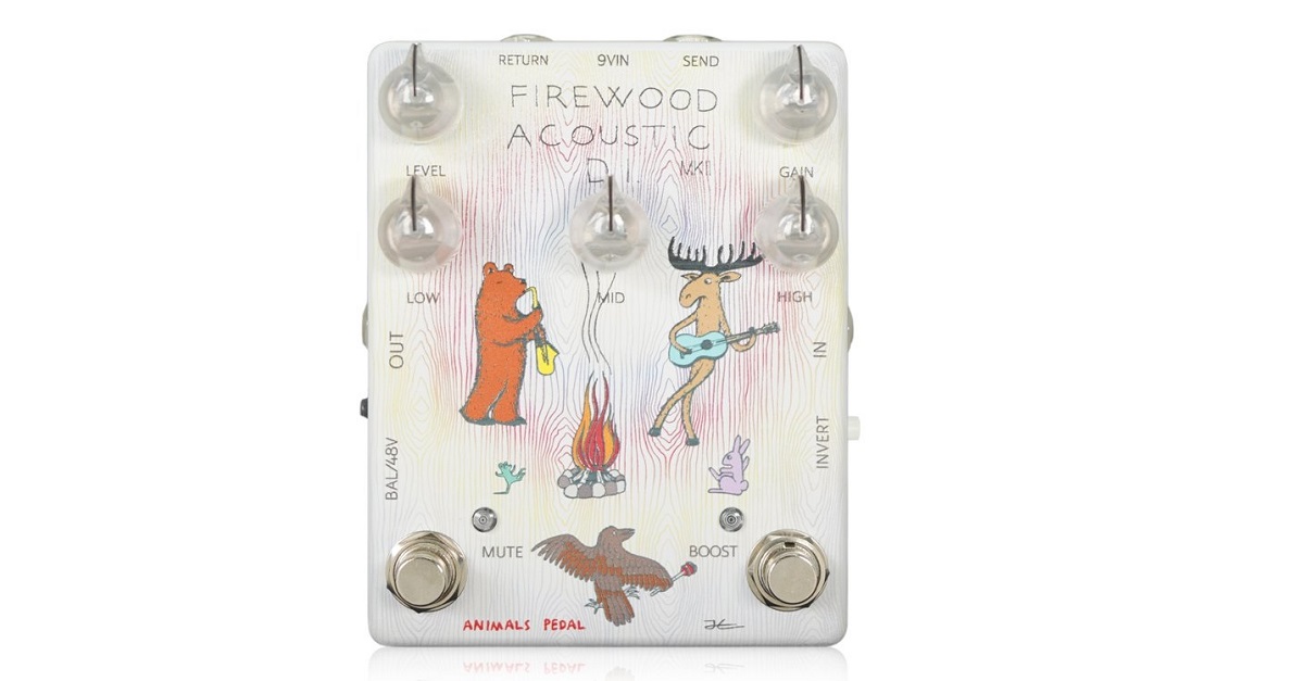 Animals Pedal Firewood Acoustic D.I. MKII｜シンプルな