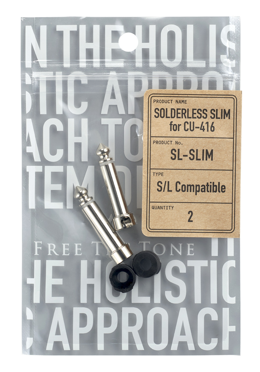 FREE THE TONE SOLDERLESS SLIM｜ソルダーレスケーブルの定番のプラグ