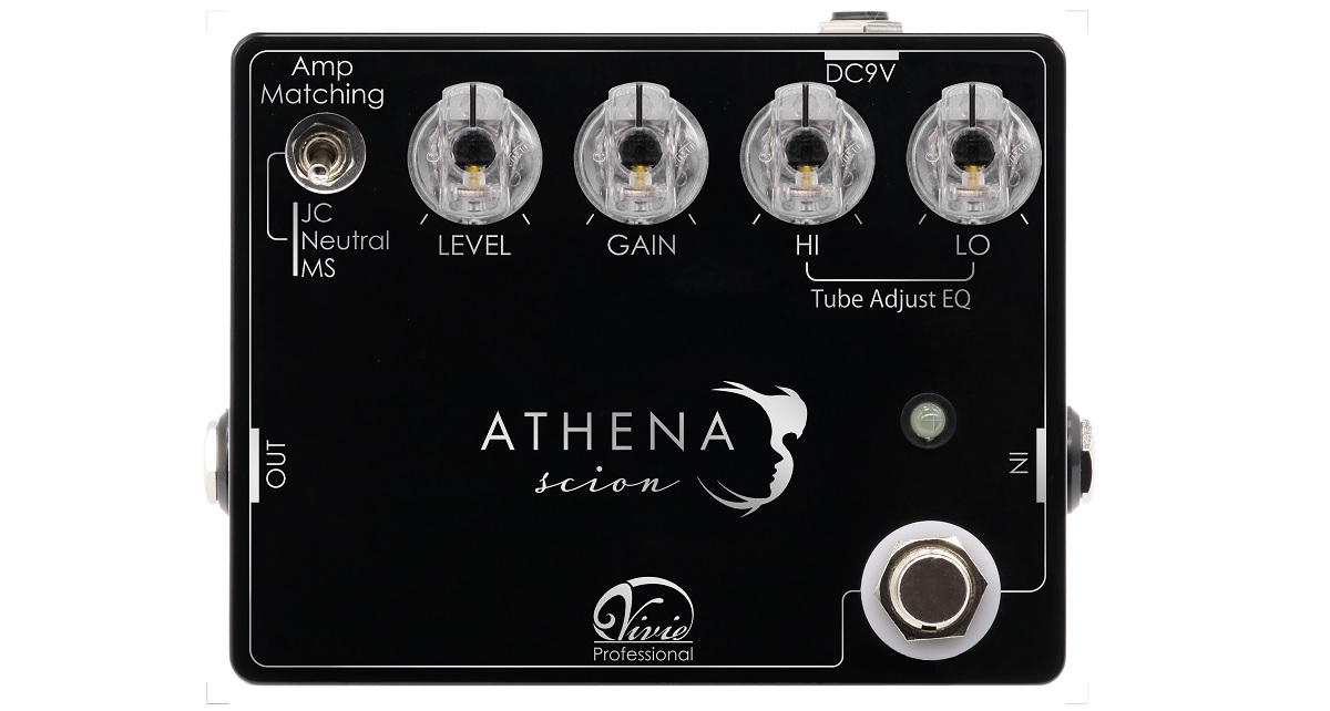 vivie MINERVA ギターエフェクター オーバードライブ Vivie ヴィヴィー