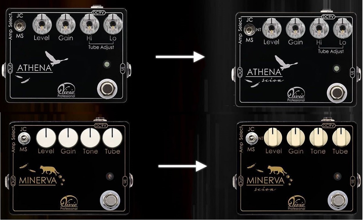 Vivie ATHENA scion & MINERVA scion｜大人気のディストーション