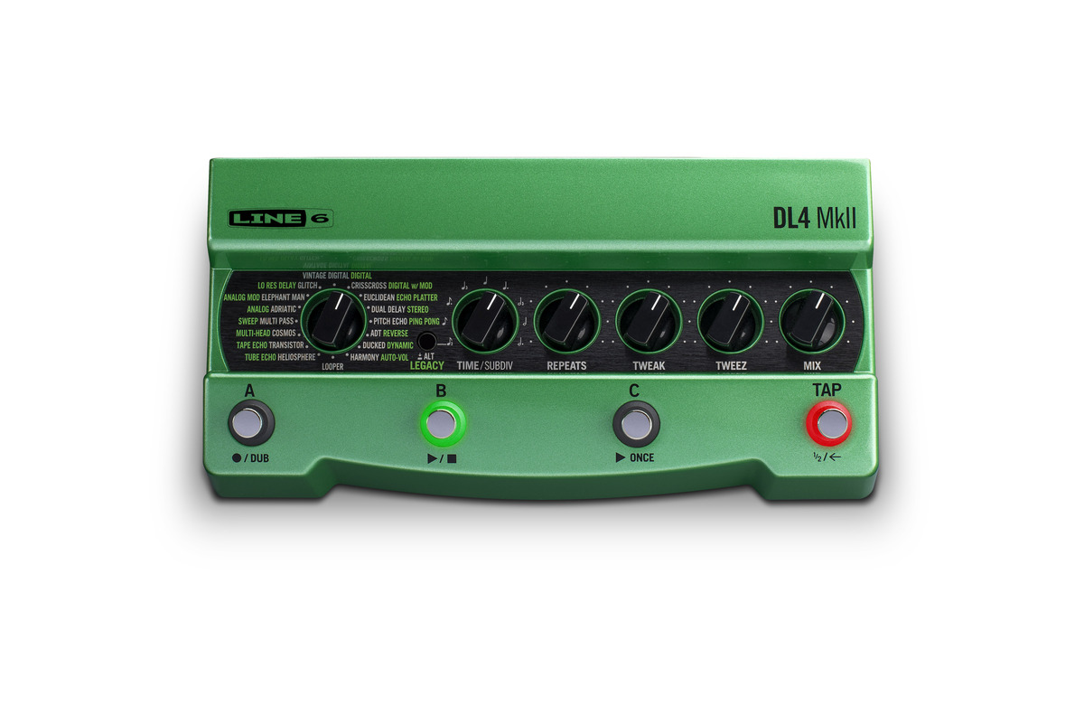 Line 6 DL4 MkII｜ディレイの名器「DL4(Delay Modeler)」がパワー