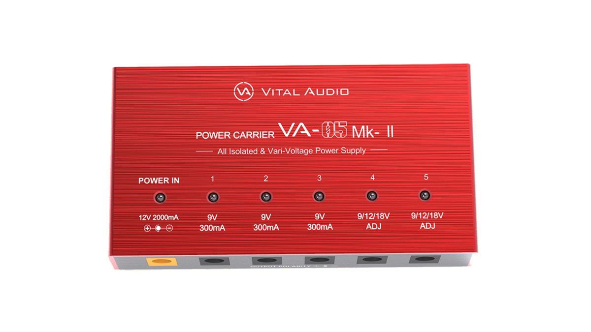 Vital Audio VA-05 MkII｜前モデルからさらに安定した電源供給を