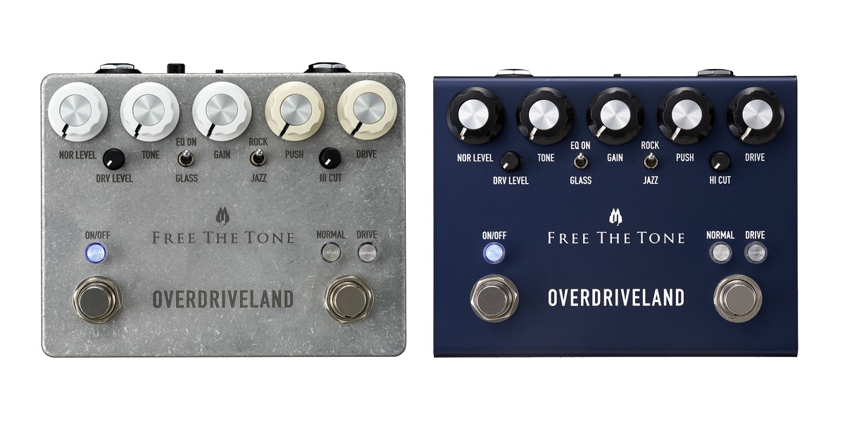 FREE THE TONE OVERDRIVELAND ODL-1-CS（CUSTOM SHOP） & ODL-1