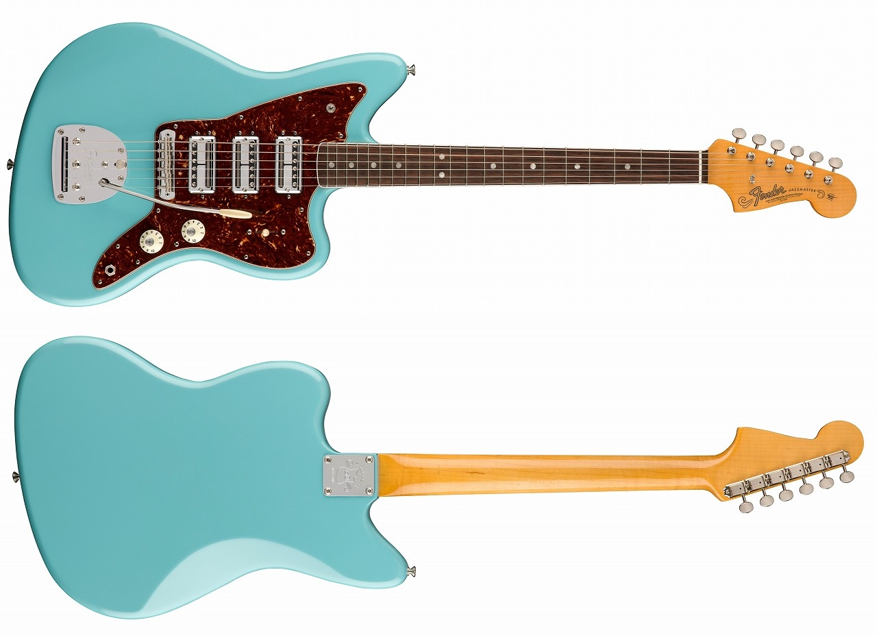 エレキギター】Fenderから3基のピックアップを搭載した”60th