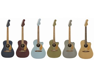 NAMM2019:エレアコギター】-Fender-“CALIFORNIA SERIES™”にサテン