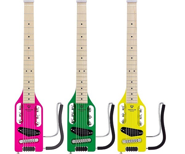 エレキギター】-Traveler Guitar-持ち運びに便利！マグネティック