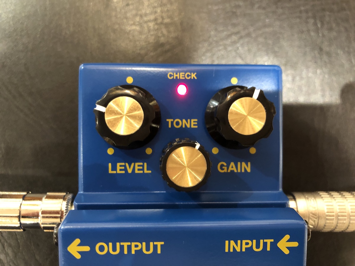 BOSS Blues D BD-2 2008年台湾 青色LED換装 BOSS Blues D BD-2