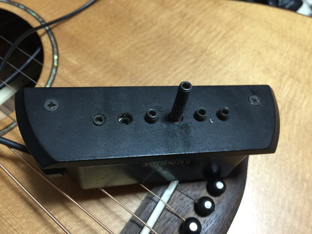 SUNRISE S-2 アコースティックギター用ピックアップ(サンライズ