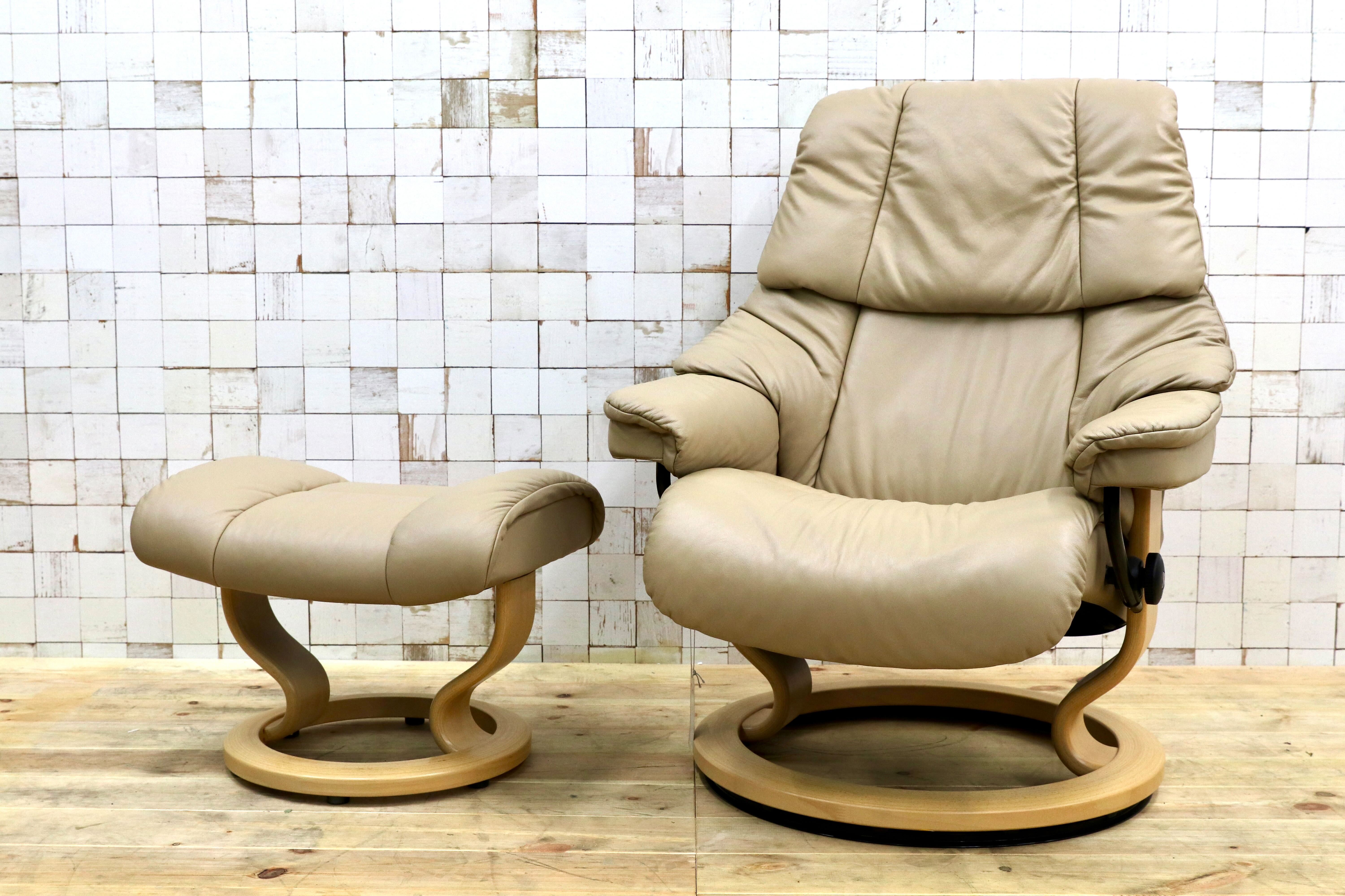 GMHK607○EKORNES / エコーネス RENO レノ Sサイズ ベージュ 北欧