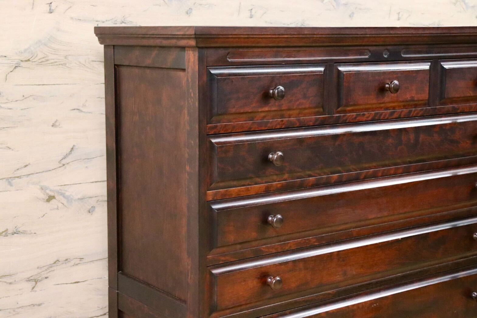 稀少/美品】神居民芸家具 整理タンス チェスト 引き出し8杯 民芸家具