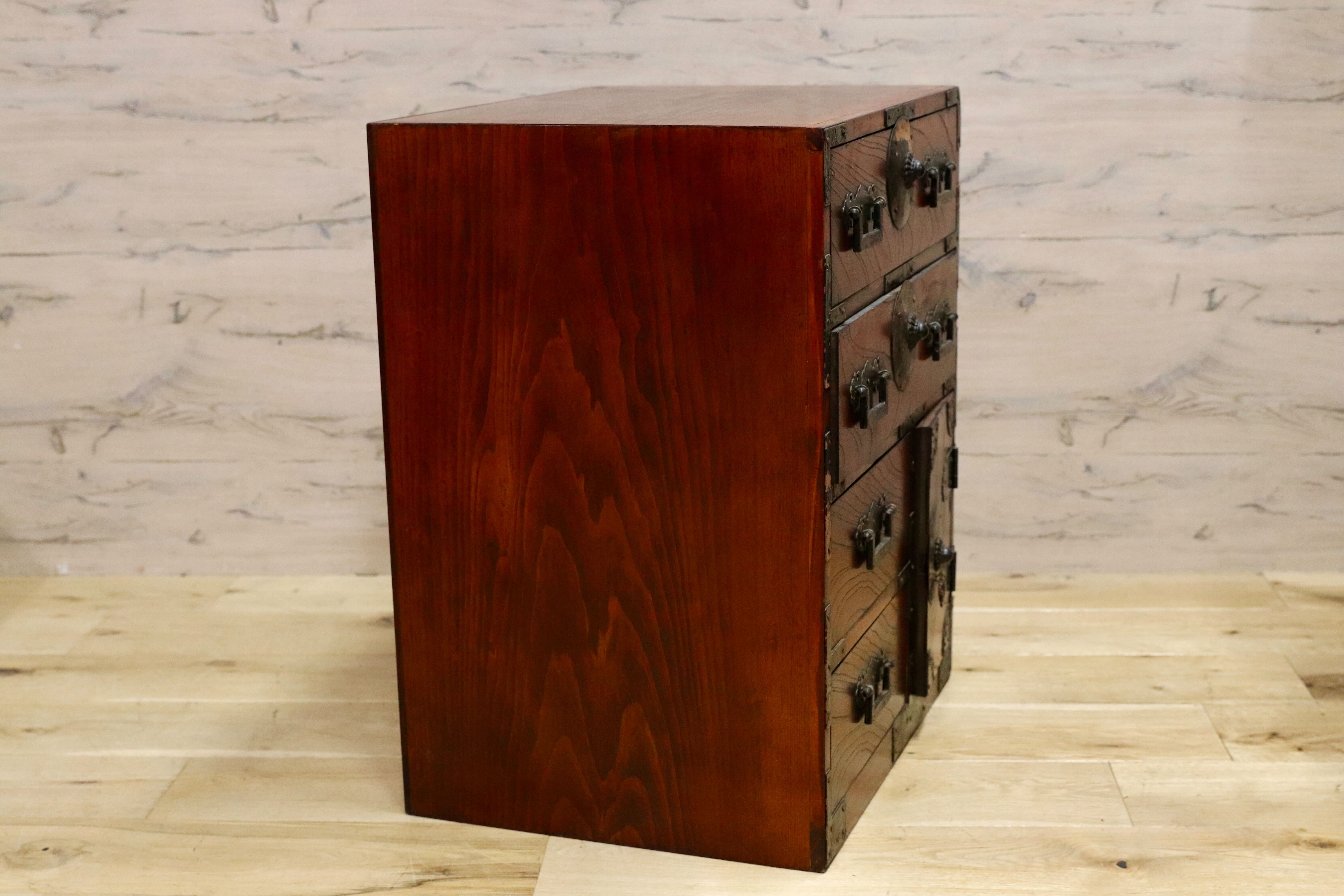 GMHS271○時代箪笥 引出し収納 和家具 アンティーク 伝統工芸 レトロ