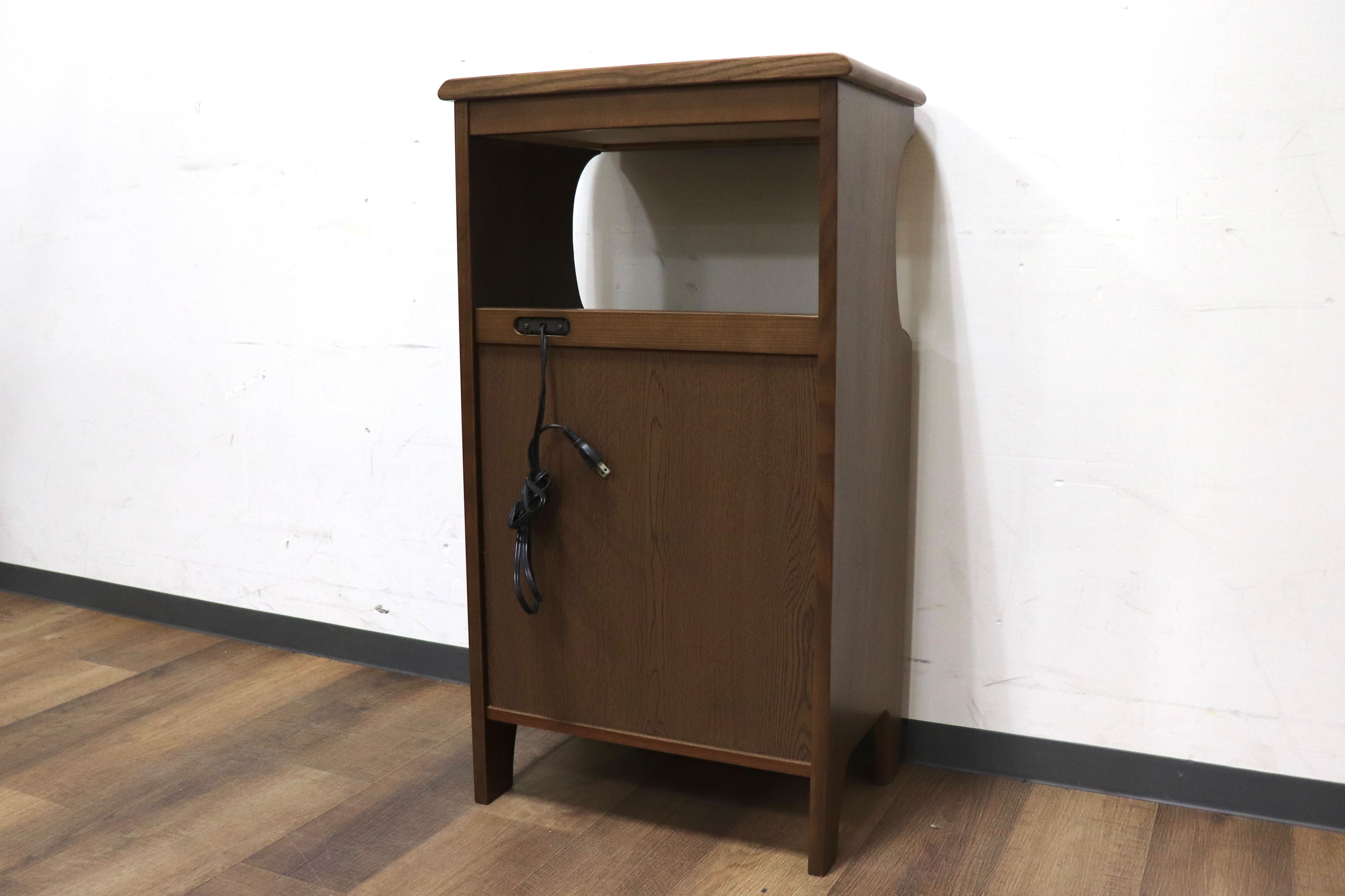 希少品】karimoku オールドカリモク 昭和レトロ 電話台 チェスト