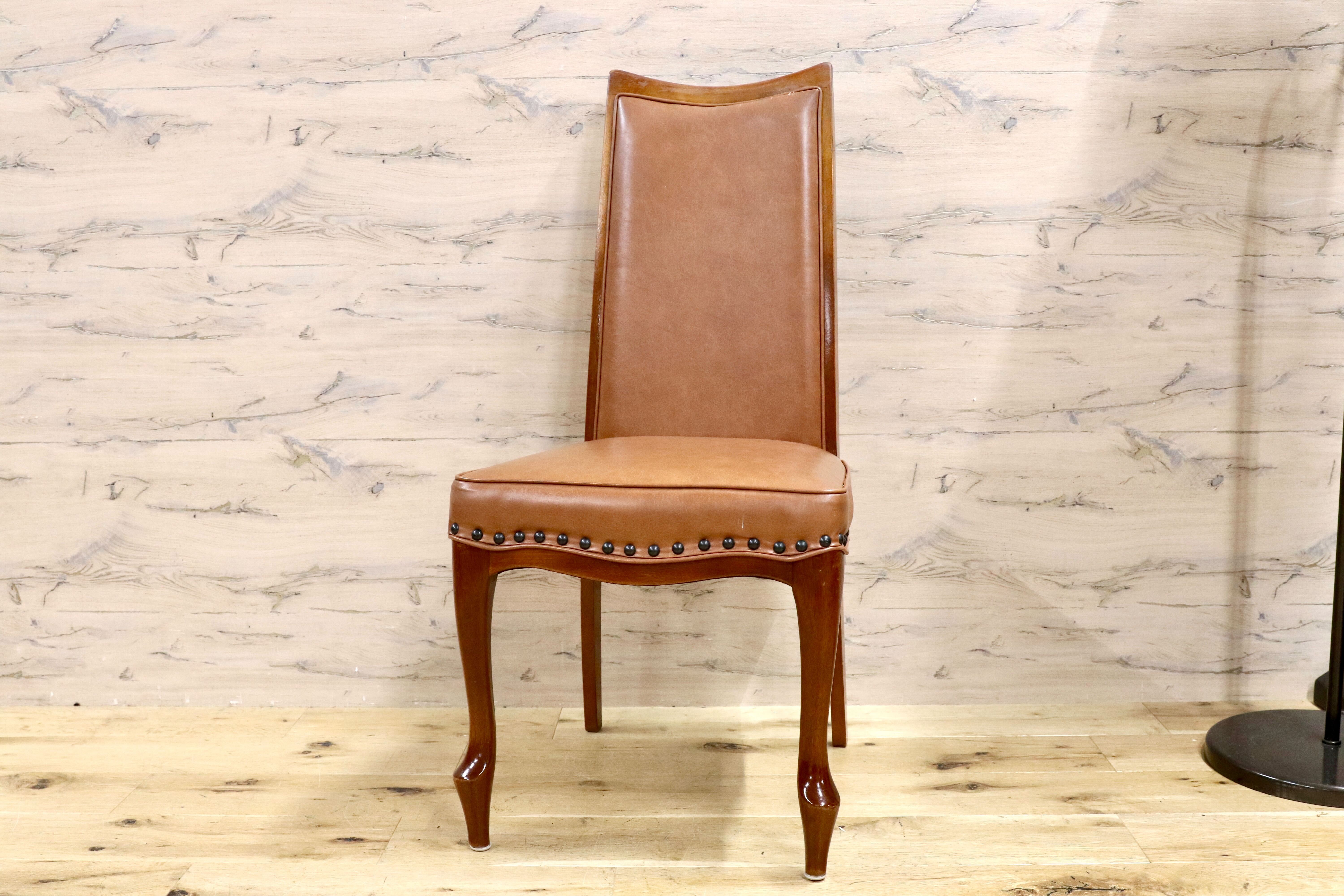 マルニ木工 ベルサイユシリーズ ダイニングチェア 猫脚 鋲打ち maruni