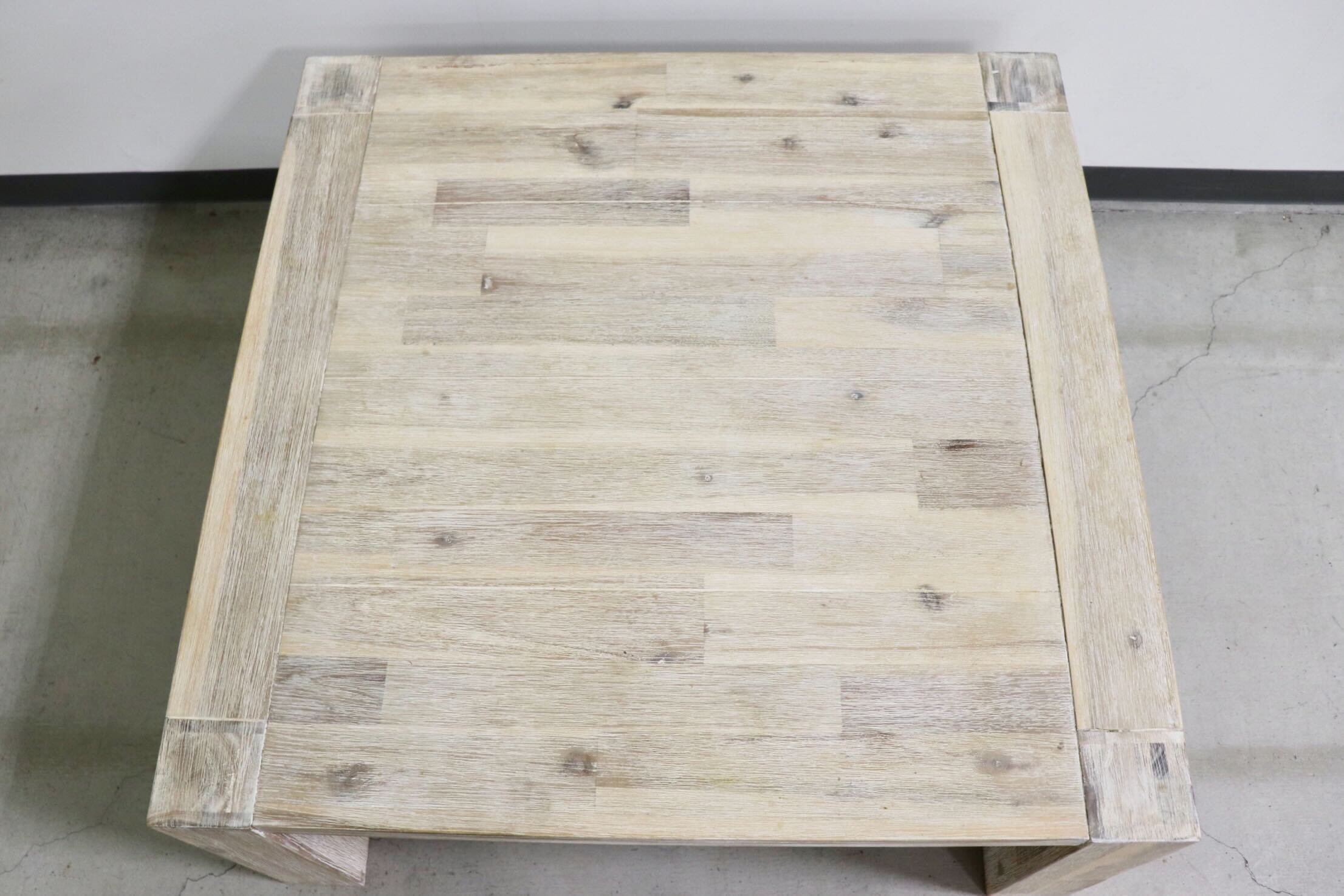 最も安い 廃盤 unico ウニコ MANOA マノア ローテーブル W750 無垢材