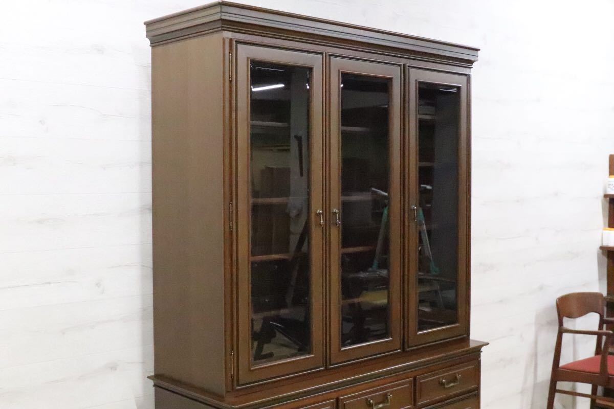 maruni』マルニ木工カップボード キャビネット 食器棚ブラウン