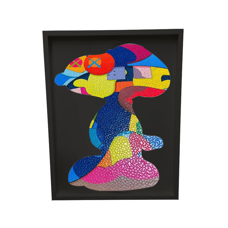 完成品】スヌーピー KAWS ジグソーパズル 1000ピース パズル カウズ