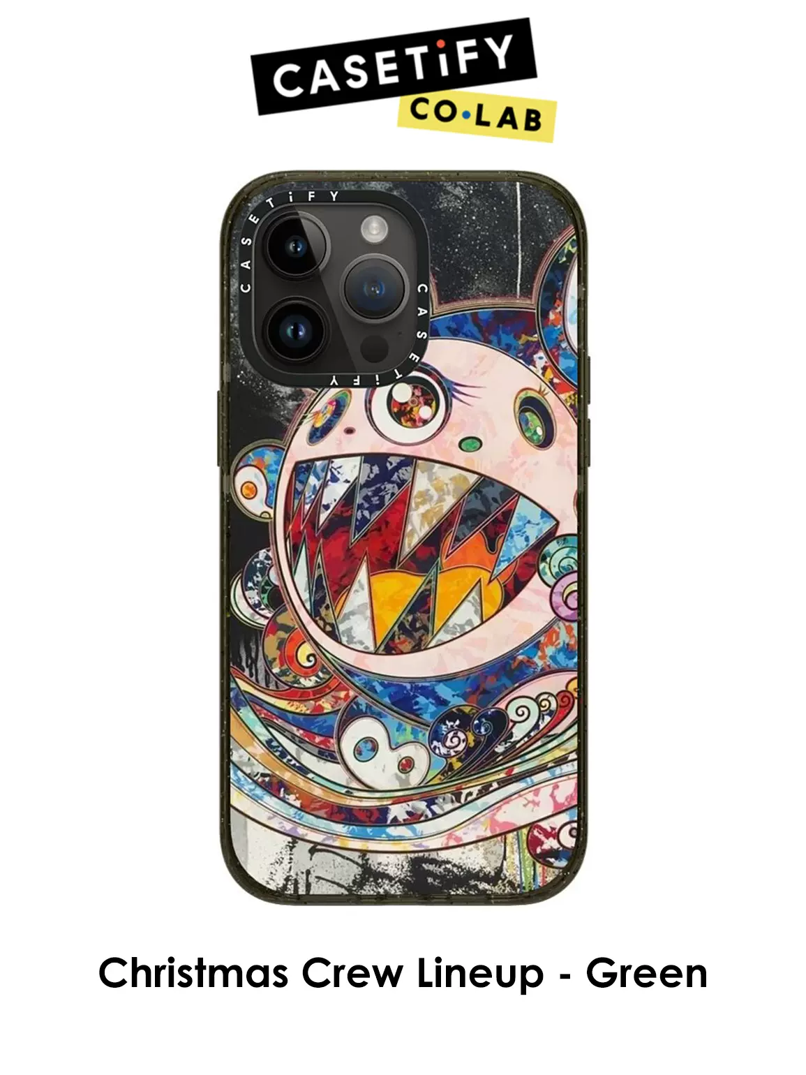 CASETiFY ケースティファイ 村上隆コラボ iPhone16 レインボー