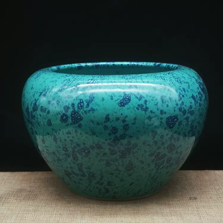 中国 清時代 窯変鈞釉筆洗 アンティーク 送料込み250913 中国 清時代