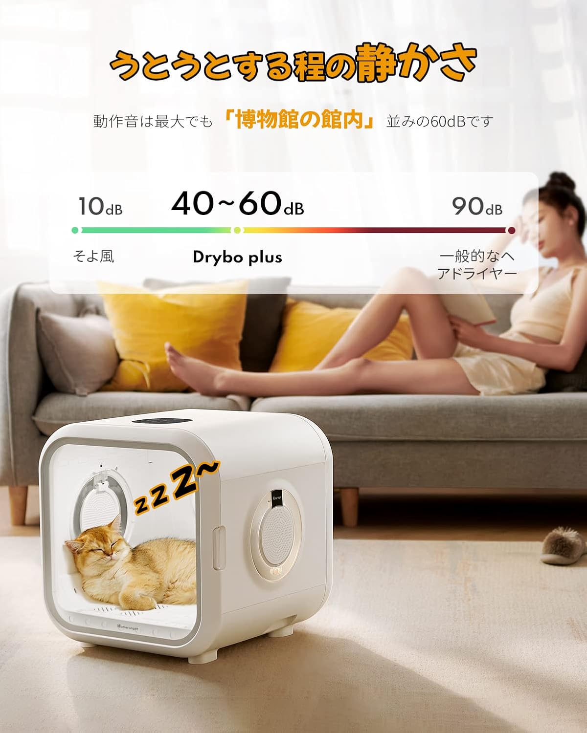 月額8,580円レンタルプラン：Homerunpet ドライハウス ペット乾燥