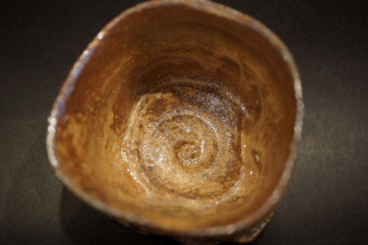 人気作家☆鈴木五郎☆唐津茶碗☆希少品 人気作家☆鈴木五郎☆唐津茶碗