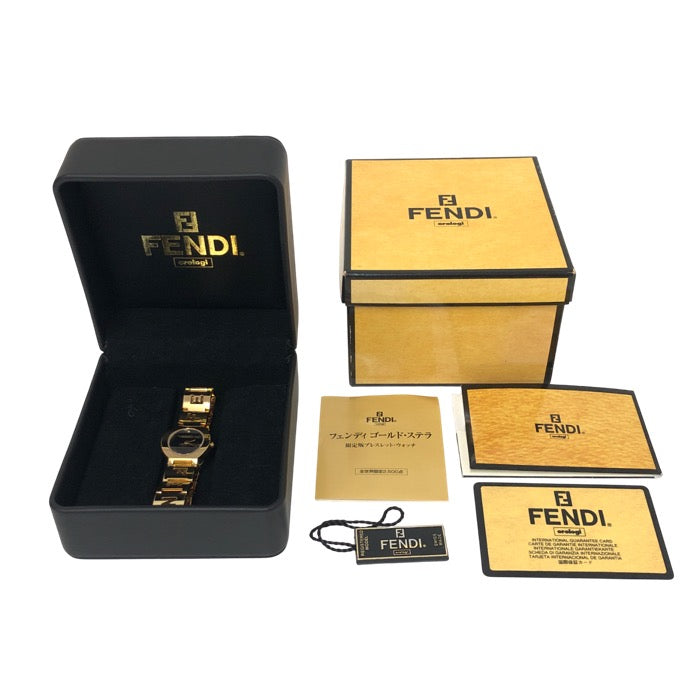 FENDI フェンディ 限定モデル 1Pダイヤ ステラ LIMITED 3060L 腕時計
