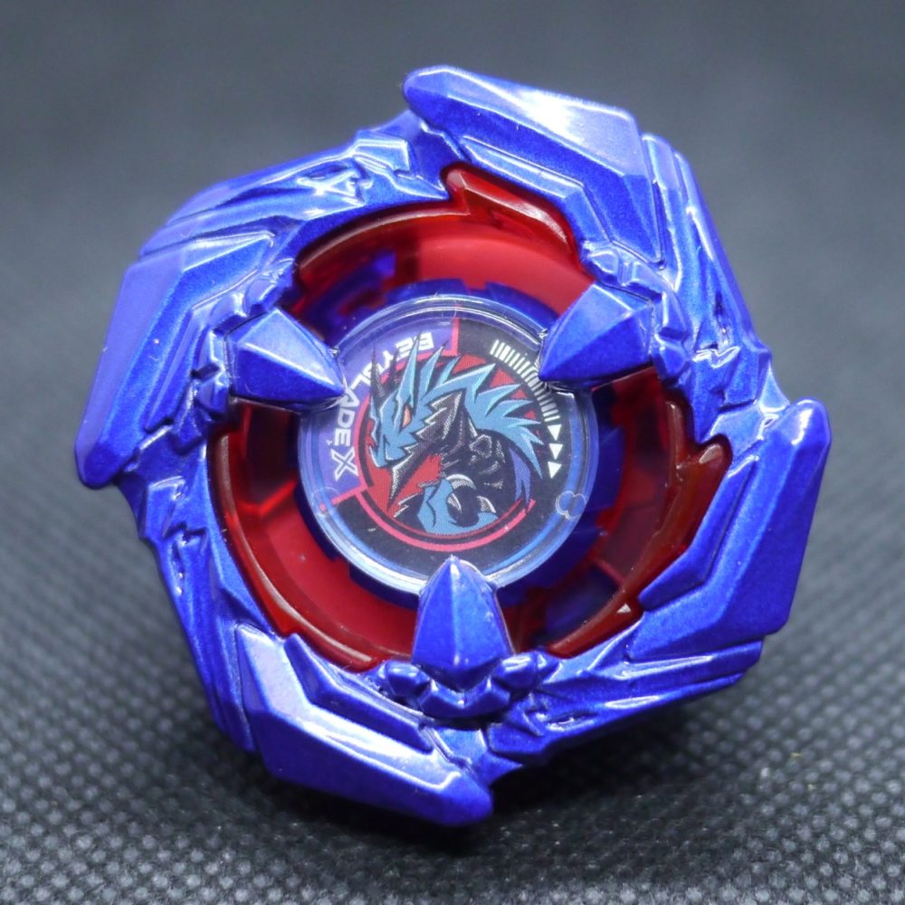 レアベイ】ベイブレードX コバルトドレイク4-60 メタルコート:ブルー