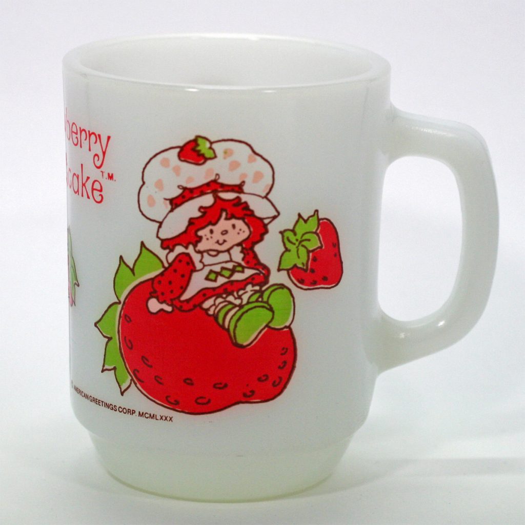 ストロベリーショートケーキ マグカップ ビンテージ 2コセット 海外