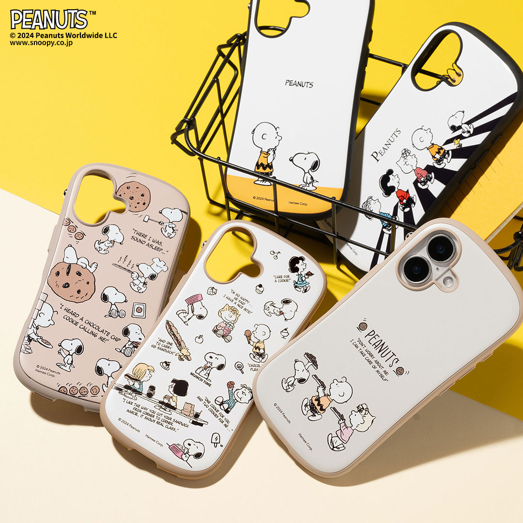 iPhone16シリーズ対応！『PEANUTS』デザインのiFaceスマホケースが新