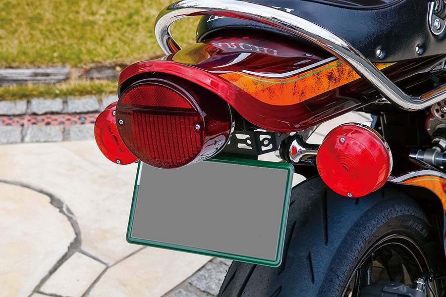 アーキ Z2タイプテールランプ Z900RS アイアンフェンダーレスキット