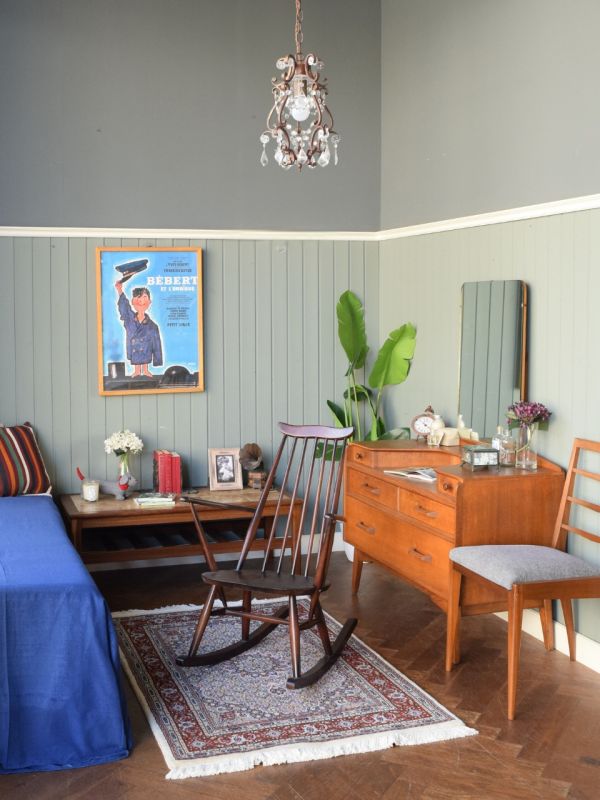 G-PLANのヴィンテージ家具、北欧スタイルの棚が付いた便利なコーヒー